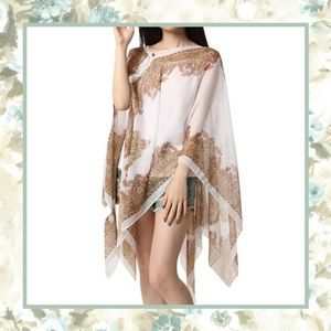 🌺 PAISLEY SCARF COVER SHAWL BOHO KAFTAN WRAP CHIC
